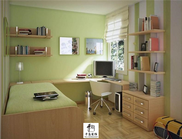 開(kāi)放式書(shū)房要注重實(shí)用便利性