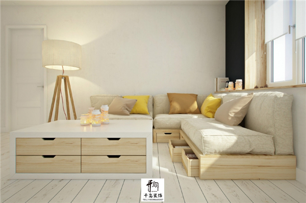 百變沙發(fā)助陣，客廳完美收納