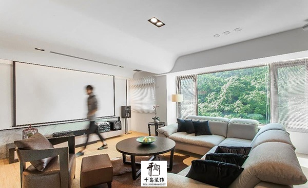 造型妝點(diǎn)，化解梁柱壓迫