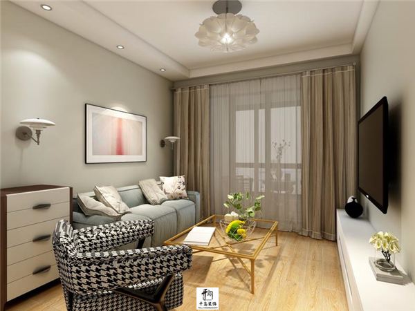 洛陽(yáng)裝修效果圖，80㎡小戶型裝修案例