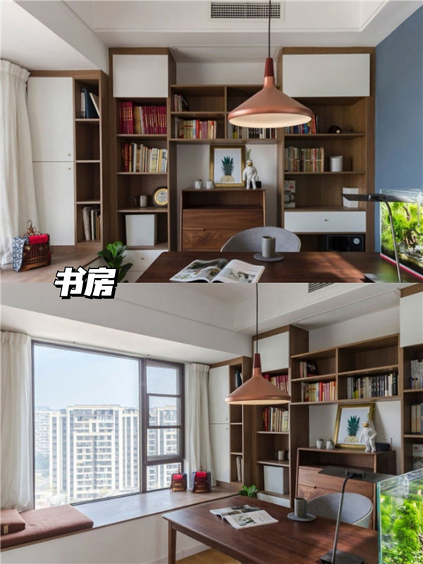 現(xiàn)代風(fēng)書(shū)房裝修案例