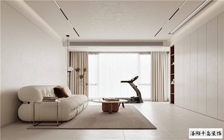 洛陽現(xiàn)代風(fēng)客廳裝修案例