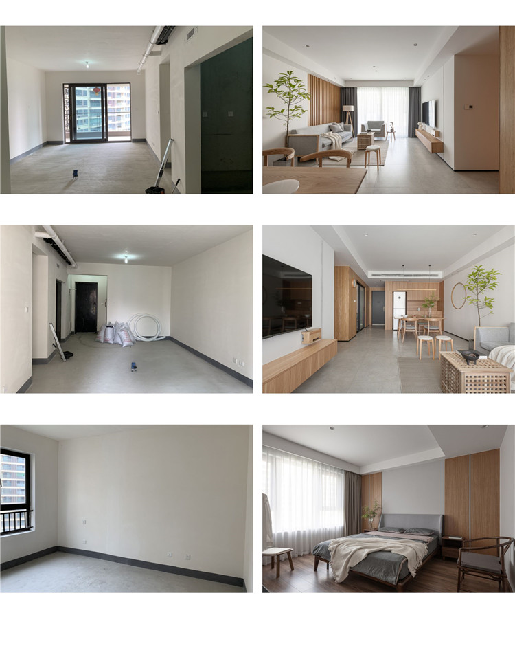 洛陽裝修毛坯月實(shí)景對比圖